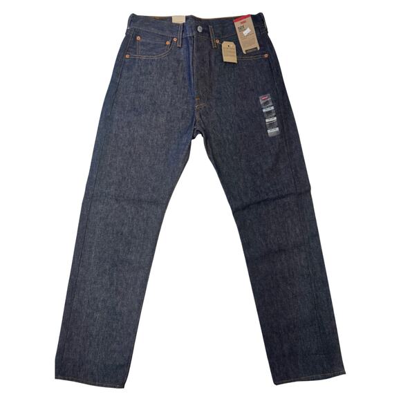 Levi's Other - Levi’s 501 Shrink To Fit Jeans 32x32 Deadstock Dark Wash NWT Dadcore Normcore